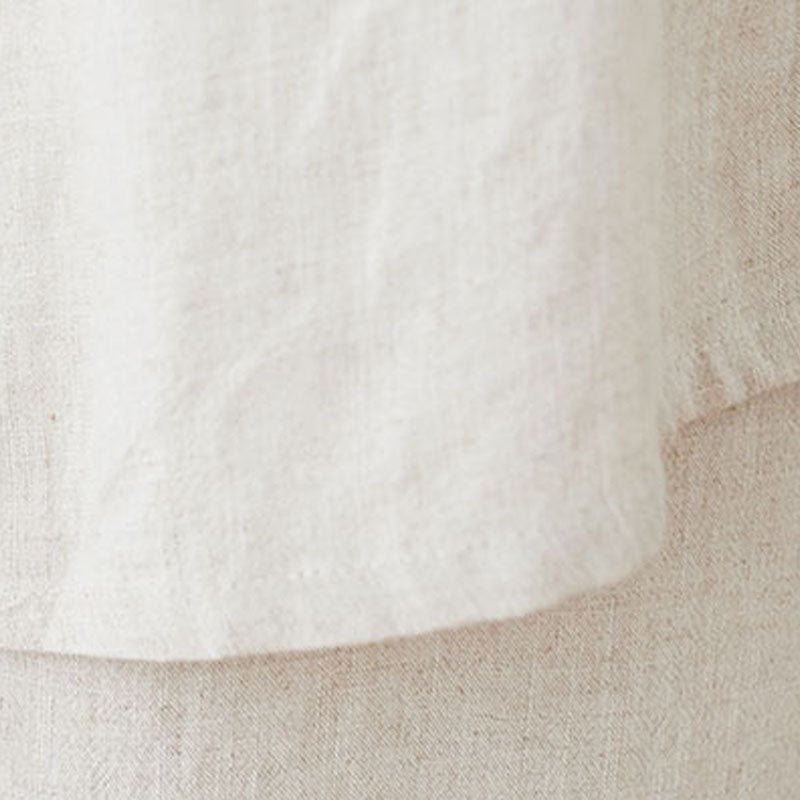 Buddha Stones 2Pcs Chinese Frog Button Design Zen Tai Chi Meditation Clothing Cotton Linen Top Pants Women's Set - image 14