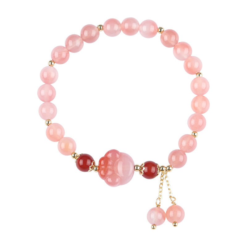 Buddha Stones Natural Yanyuan Agate Cat Claw Paw Positive Bracelet - image 7