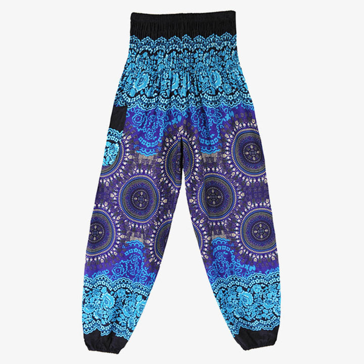 Buddha Stones Boho Loose Harem Trousers Women's Yoga Pants - image 17