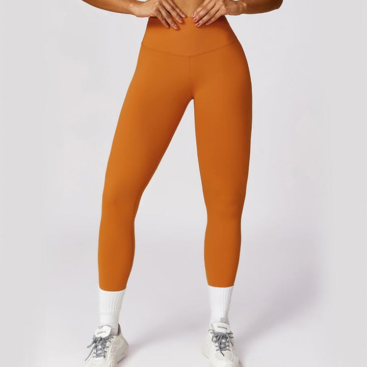 Buddha Stones Women Short Sleeve T-Shirt Top High Waist Leggings Pants For Sports Yoga - image 21