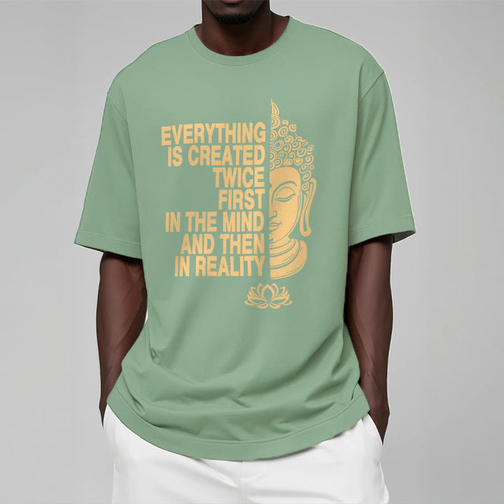 Buddha Stones Everything Is Created Twice Tee T-shirt - image 15