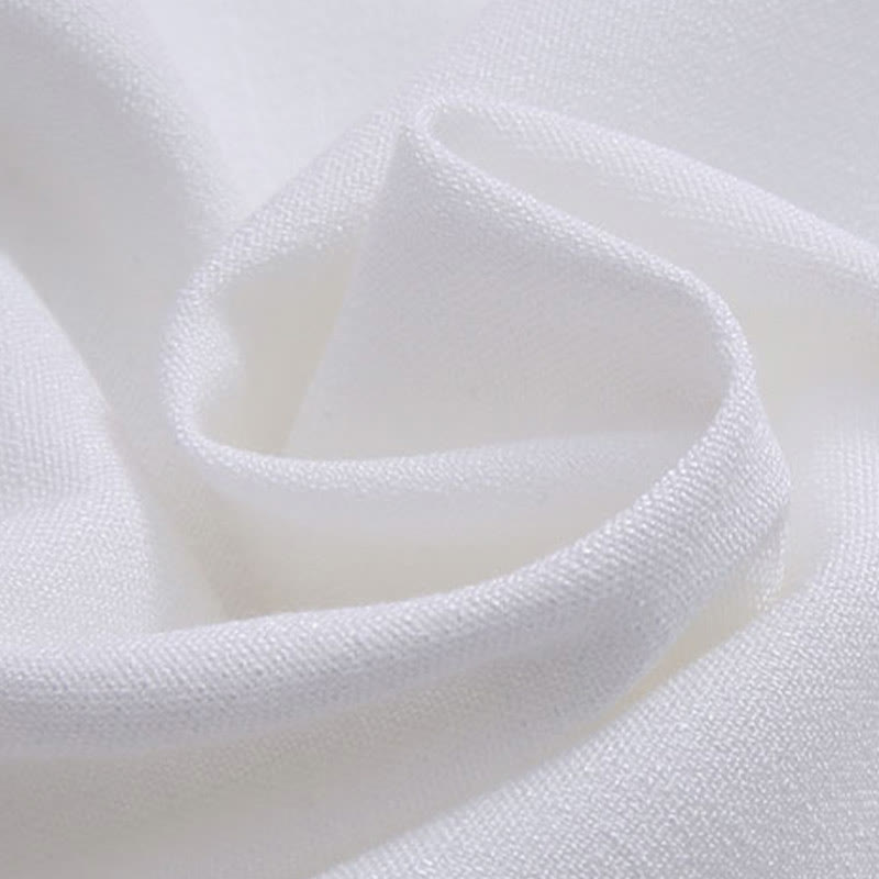 Buddha Stones Summer Unisex Elastic Waist Tai Chi Qigong Practice Breathable Cotton Linen Pants With Pockets - image 3