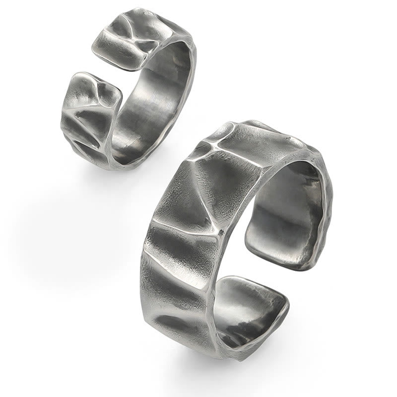 Buddha Stones 999 Sterling Silver Adjustable Protection Ring - image 11