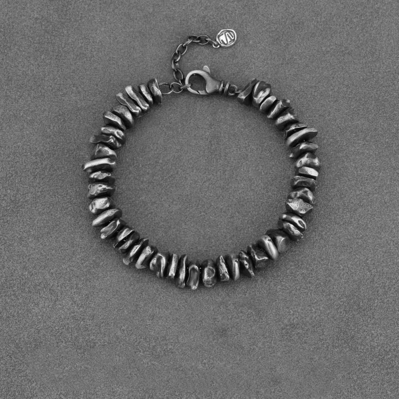 Buddha Stones 999 Sterling Silver Small Change Shape Protection Bracelet - image 12