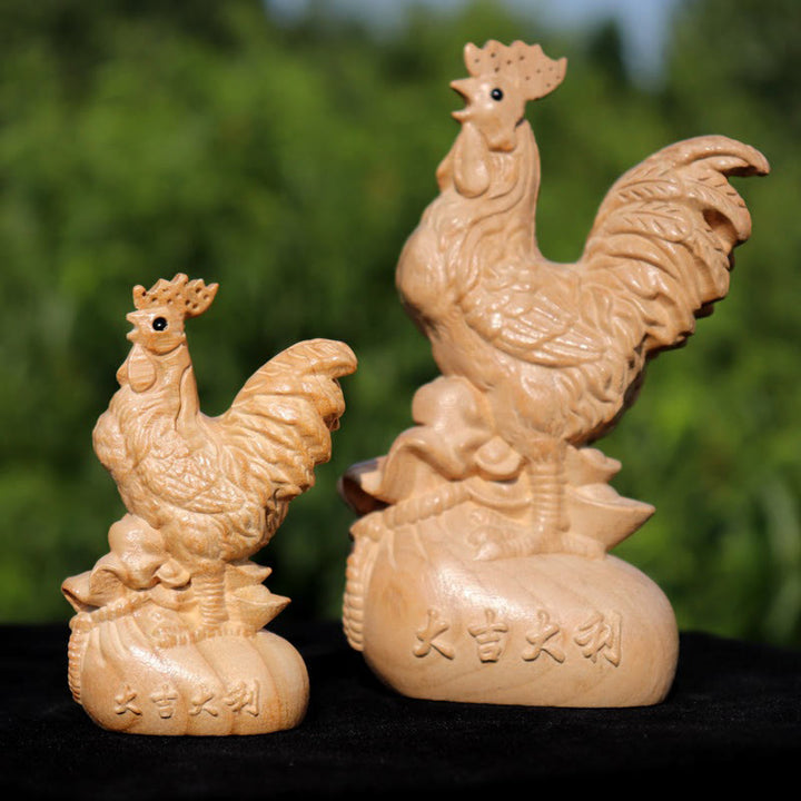 Buddha Stones Year Of The Snake Chinese Zodiac Fu Character Peach Wood Home Statue Decoration - image 28