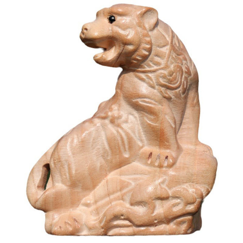 Buddha Stones Year Of The Snake Chinese Zodiac Fu Character Peach Wood Home Statue Decoration - image 16