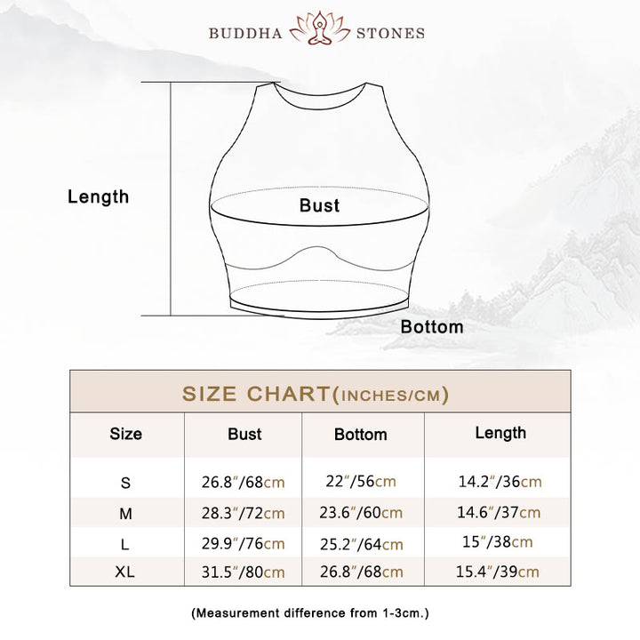 Buddha Stones Sleeveless Crop Tank Top Flared Pants Sports Fitness Yoga
