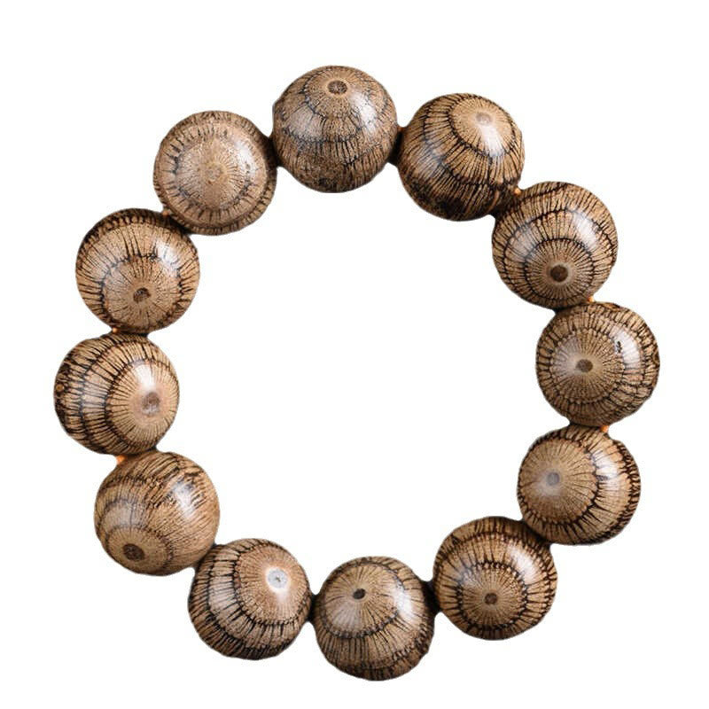 Buddha Stones Gnetum Wood Beads Protection Bracelet - image 7