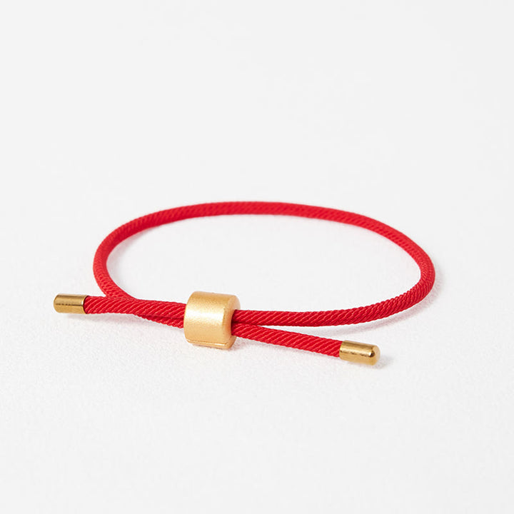 Buddha Stones Lucky Red String Bracelet