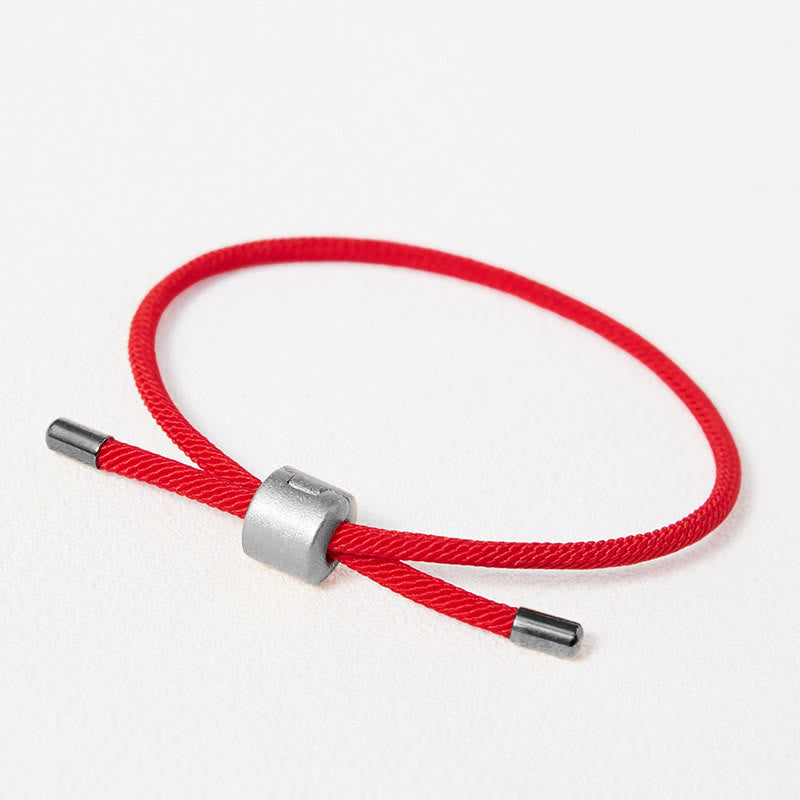 Buddha Stones Lucky Red String Bracelet