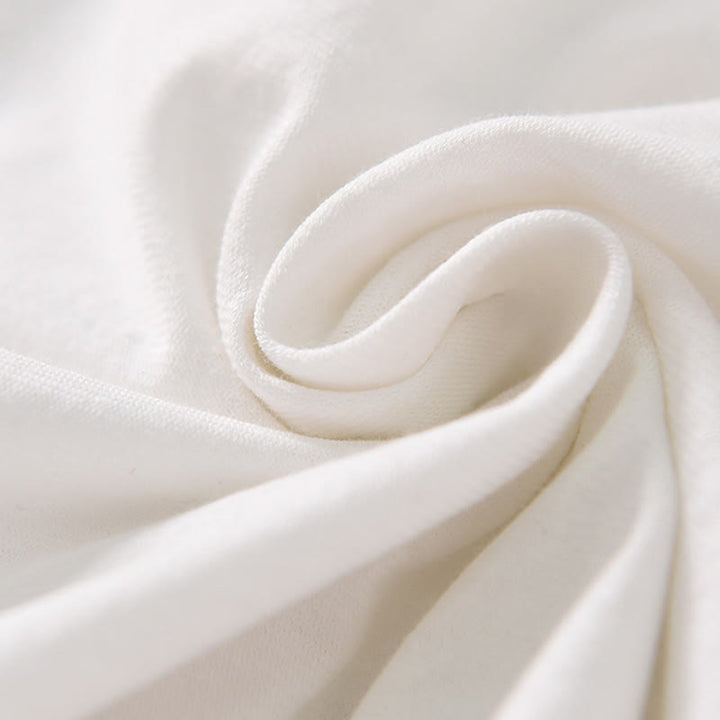 Buddha Stones Summer Pure Color Chinese Frog-Button V-Neck Cotton Linen Women's Long Sleeve Shirt - image 20