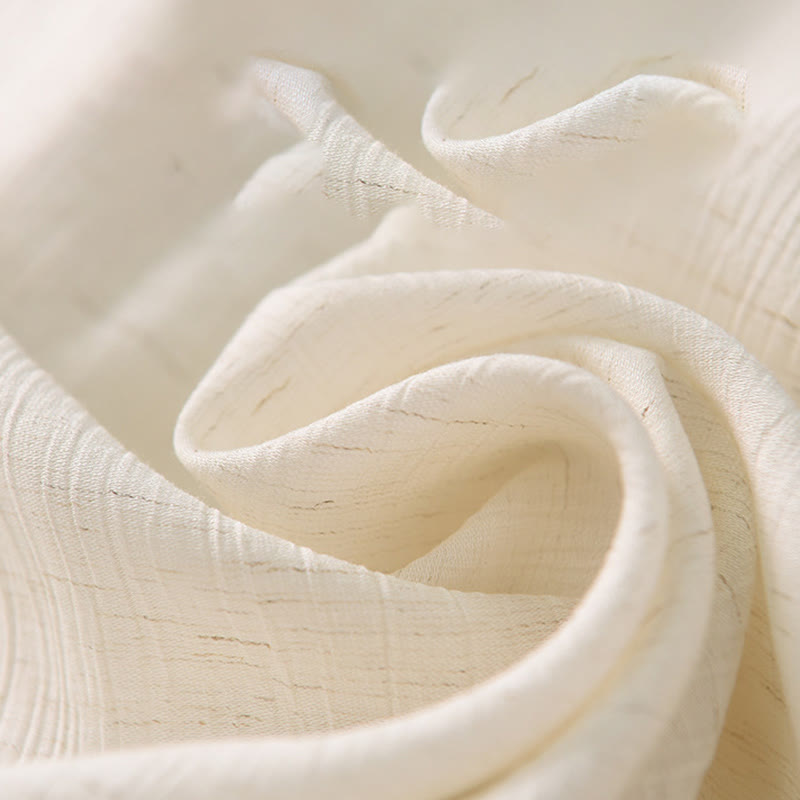 Buddha Stones Solid Color Hem Slit Design Women's Skirt Pants With Pockets - image 9