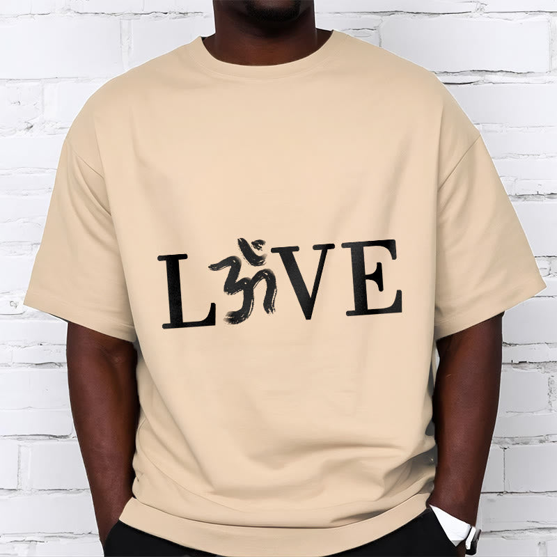 Buddha Stones Casual Om Symbol Sanskrit Cotton Tee T-shirt - image 11