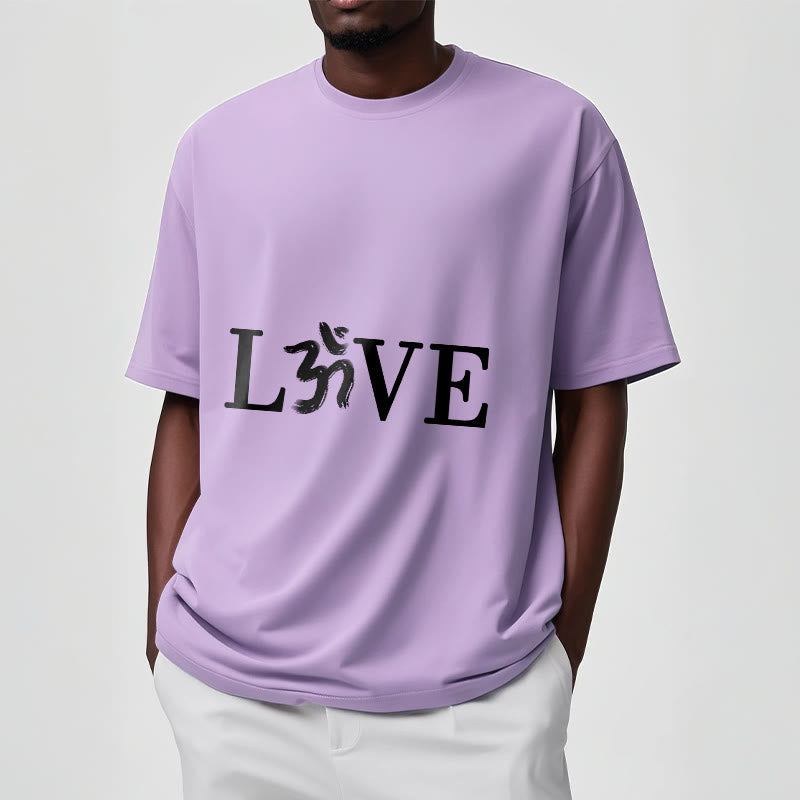 Buddha Stones Casual Om Symbol Sanskrit Cotton Tee T-shirt - image 19