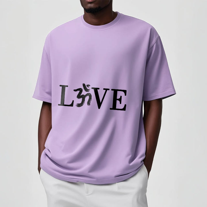 Buddha Stones Casual Om Symbol Sanskrit Cotton Tee T-shirt - image 19