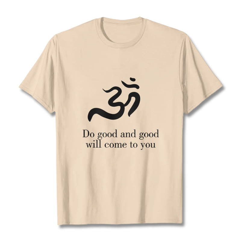 Buddha Stones Casual Om Symbol Sanskrit Spiritual Design Cotton Tee T-shirt - Bisque - 2XL - image 9