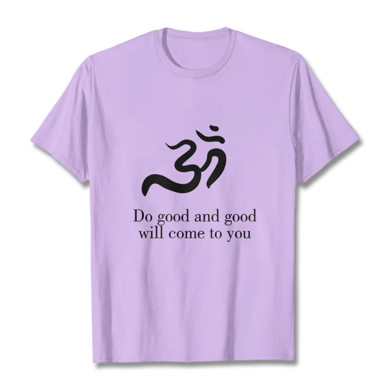 Buddha Stones Casual Om Symbol Sanskrit Spiritual Design Cotton Tee T-shirt - Plum - 2XL - image 17