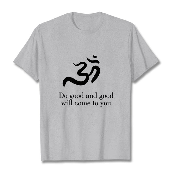 Buddha Stones Casual Om Symbol Sanskrit Spiritual Design Cotton Tee T-shirt - image 20