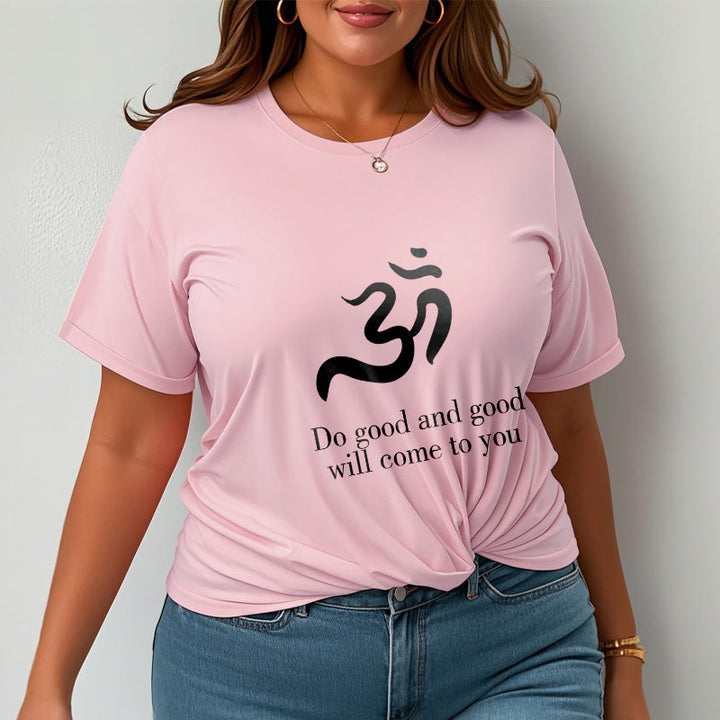 Buddha Stones Casual Om Symbol Sanskrit Spiritual Design Cotton Tee T-shirt - image 14