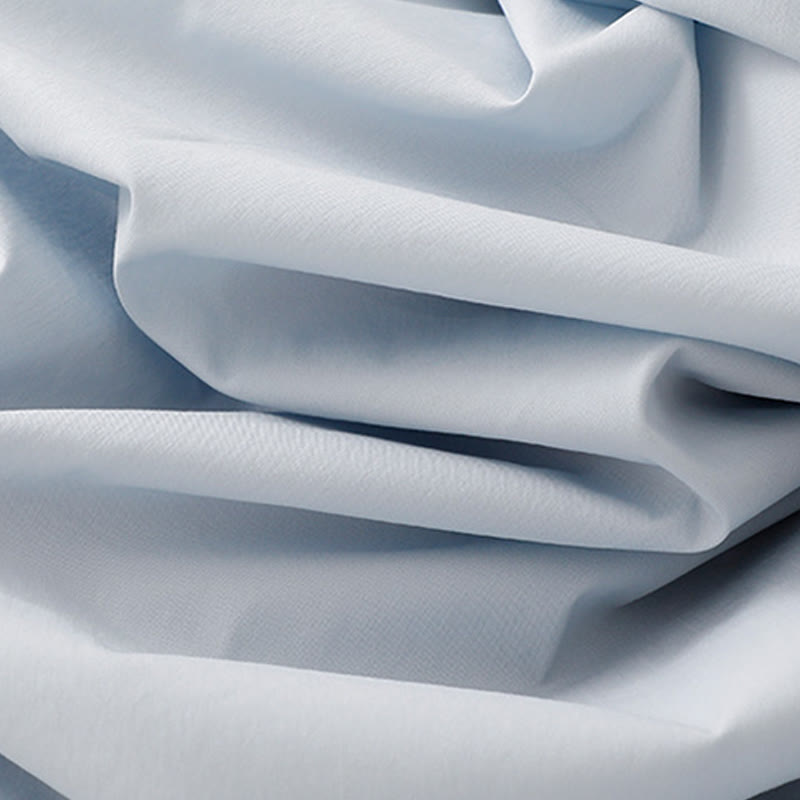 Buddha Stones 2pcs Irregular Button Half Sleeve Shirt Skirt With Pockets Cotton Clothing Women's Set - image 12