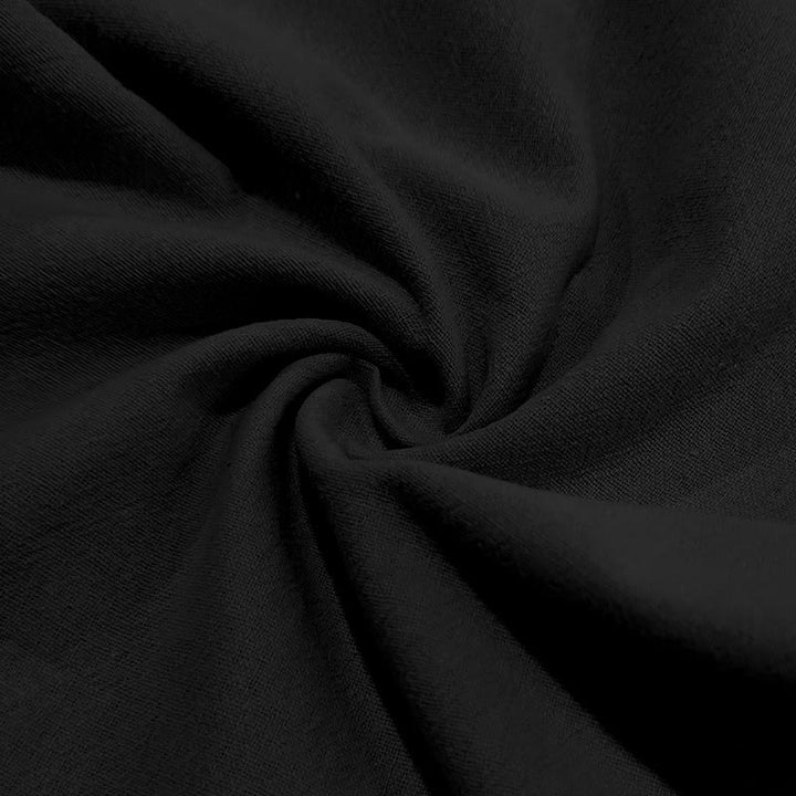 Buddha Stones Casual Plain Color Buttons Men's Cotton Pants With Pockets - image 16