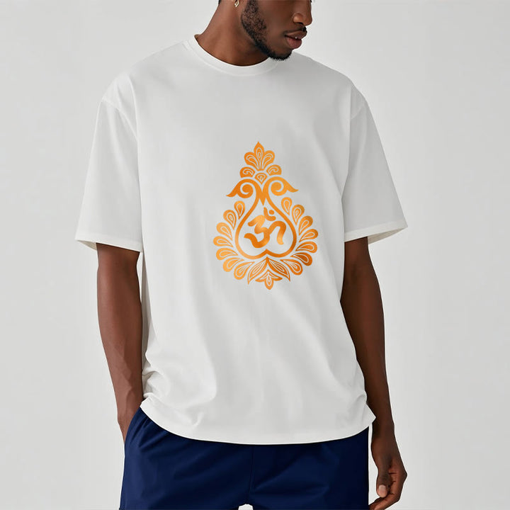 Buddha Stones Gourd OM Symbol Design Tee T-shirt - image 2
