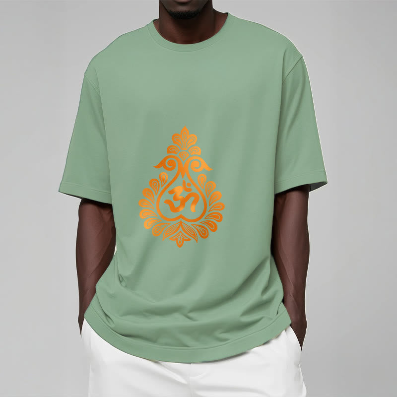 Buddha Stones Gourd OM Symbol Design Tee T-shirt - image 19