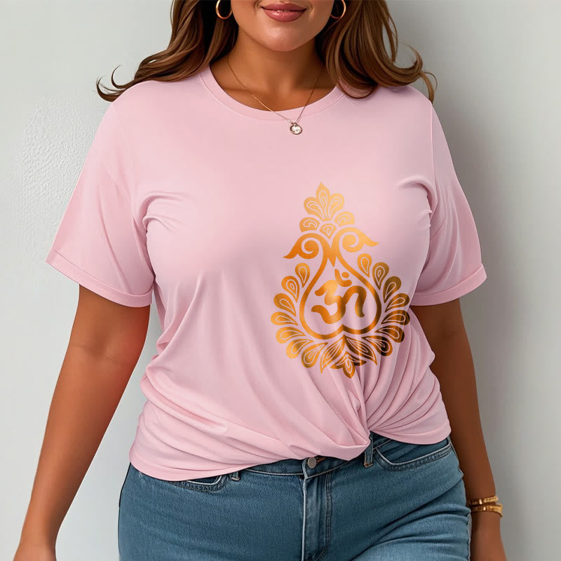 Buddha Stones Gourd OM Symbol Design Tee T-shirt - image 17