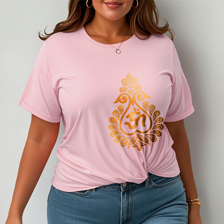 Buddha Stones Gourd OM Symbol Design Tee T-shirt - image 17