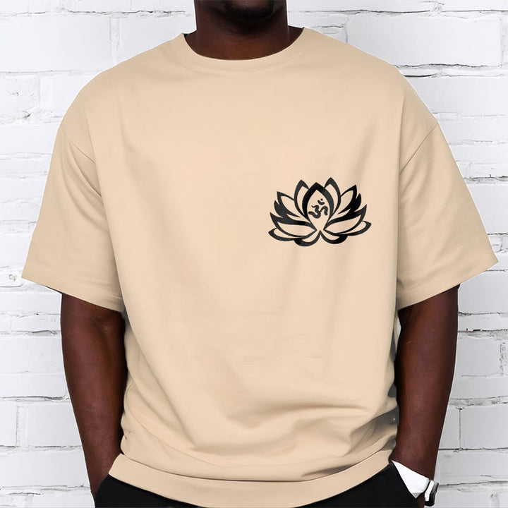 Buddha Stones Lotus Flower OM Symbol Design Tee T-shirt - image 13