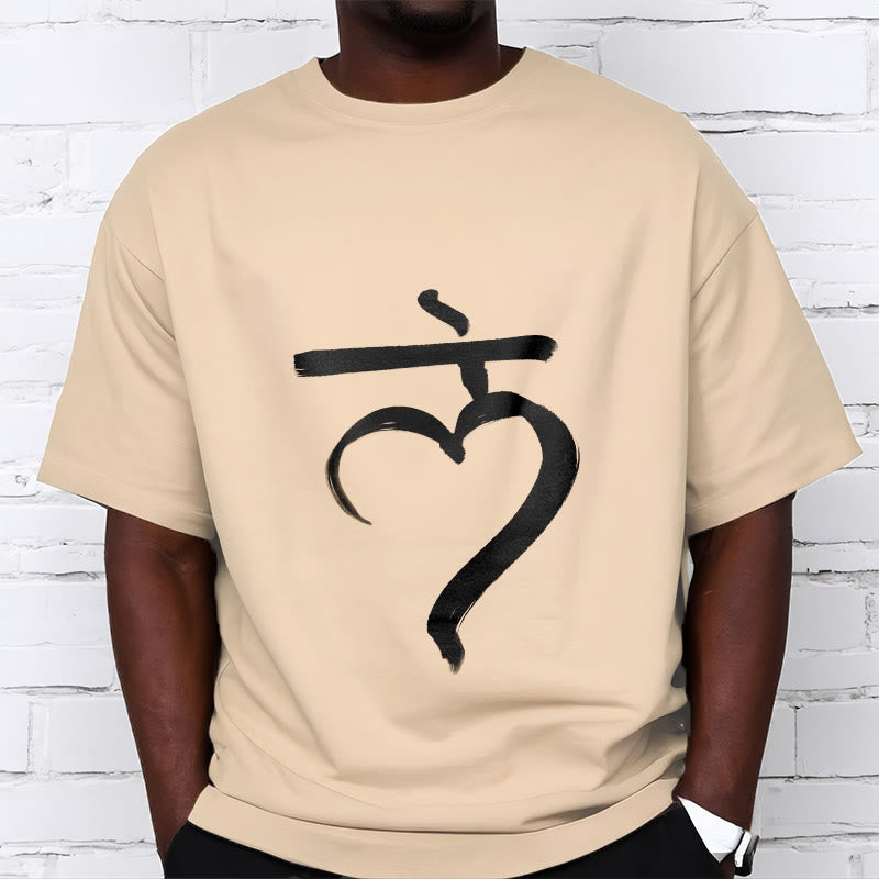 Buddha Stones Casual Lam Mantra Sanskrit Cotton Tee T-shirt - image 10