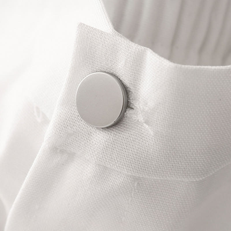 Buddha Stones Casual Straight Leg Design Women's Cotton Linen Pants With Pockets - image 9