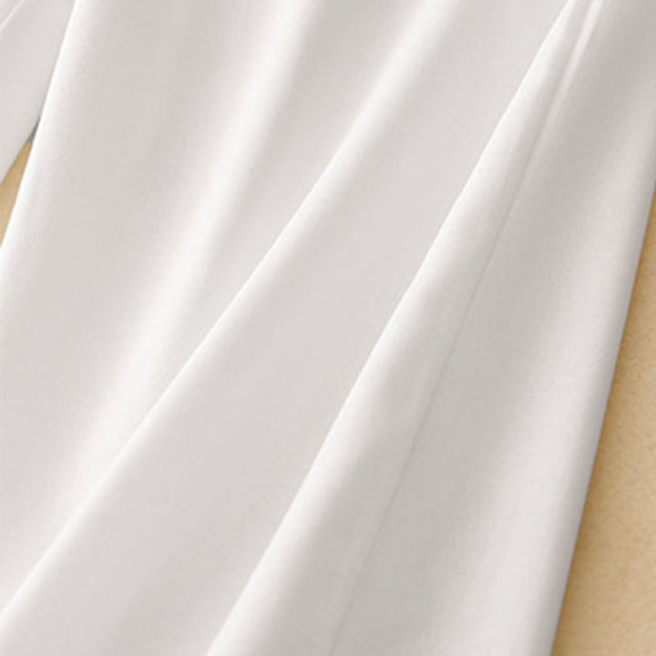 Buddha Stones Casual Straight Leg Design Women's Cotton Linen Pants With Pockets - image 12