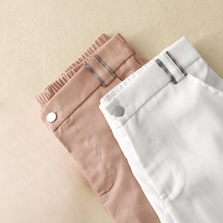 Buddha Stones Casual Straight Leg Design Women's Cotton Linen Pants With Pockets - image 15