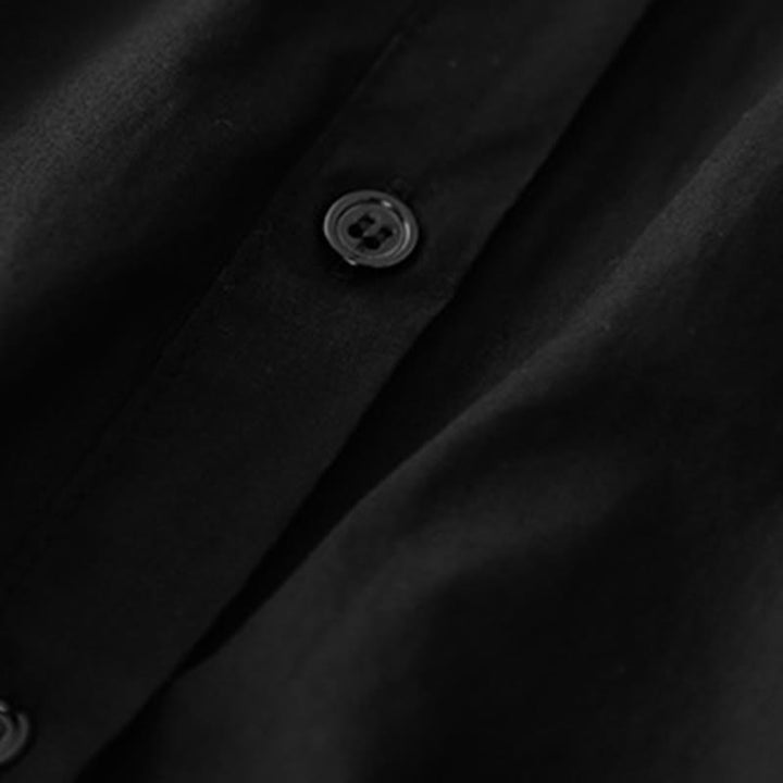 Buddha Stones Plain Stand Collar Women's Cotton Corduroy Jacket - image 7