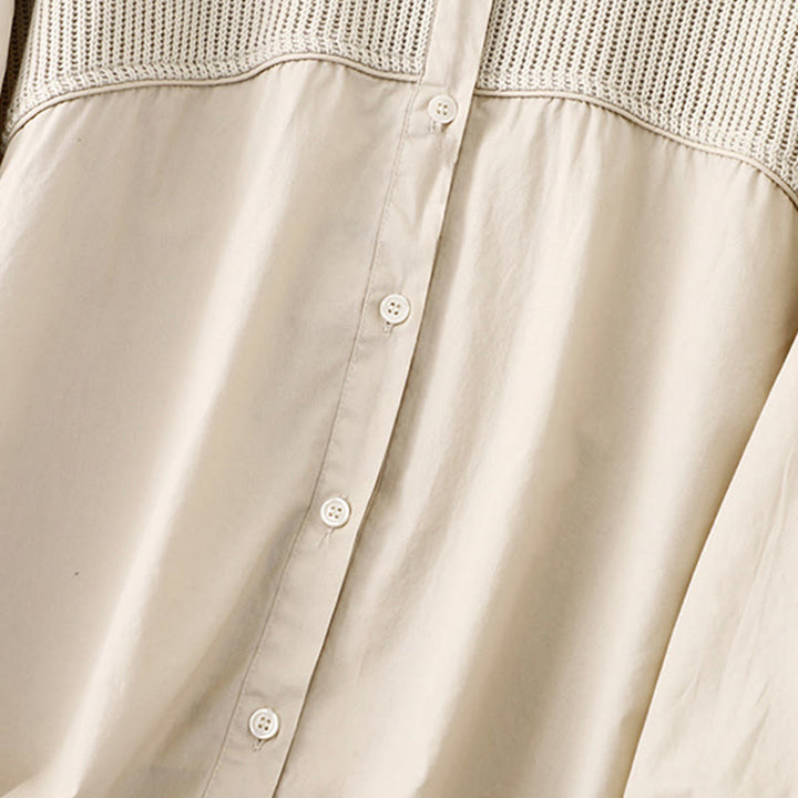 Buddha Stones Plain Stand Collar Women's Cotton Corduroy Jacket - image 15