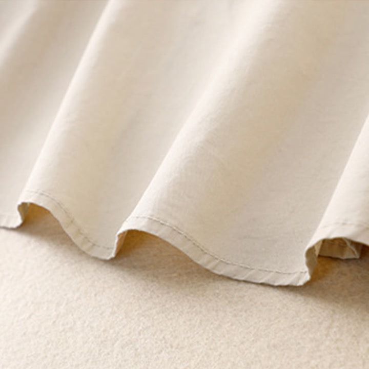 Buddha Stones Plain Stand Collar Women's Cotton Corduroy Jacket - image 17