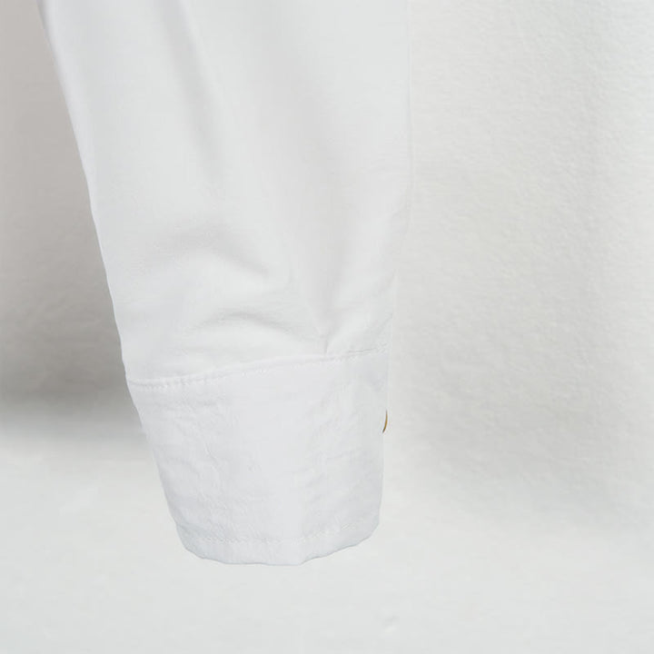 Buddha Stones Solid Color Buttons Fall Long Sleeve Men's Shirt - image 9