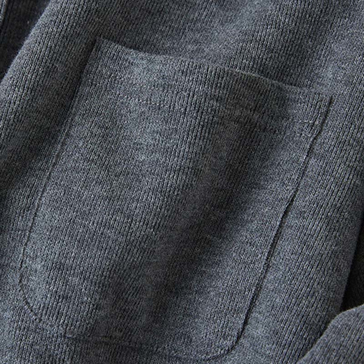 Buddha Stones Plain Buttons Women's Cotton Hooded Jacket With Pockets - image 5