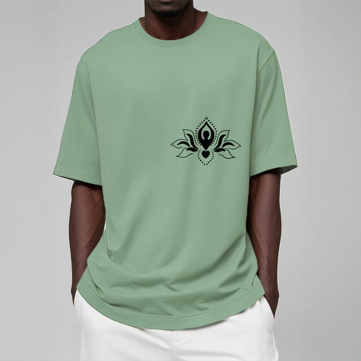 Buddha Stones Lotus Meditation Buddha Pattern Design Tee T-shirt - image 16