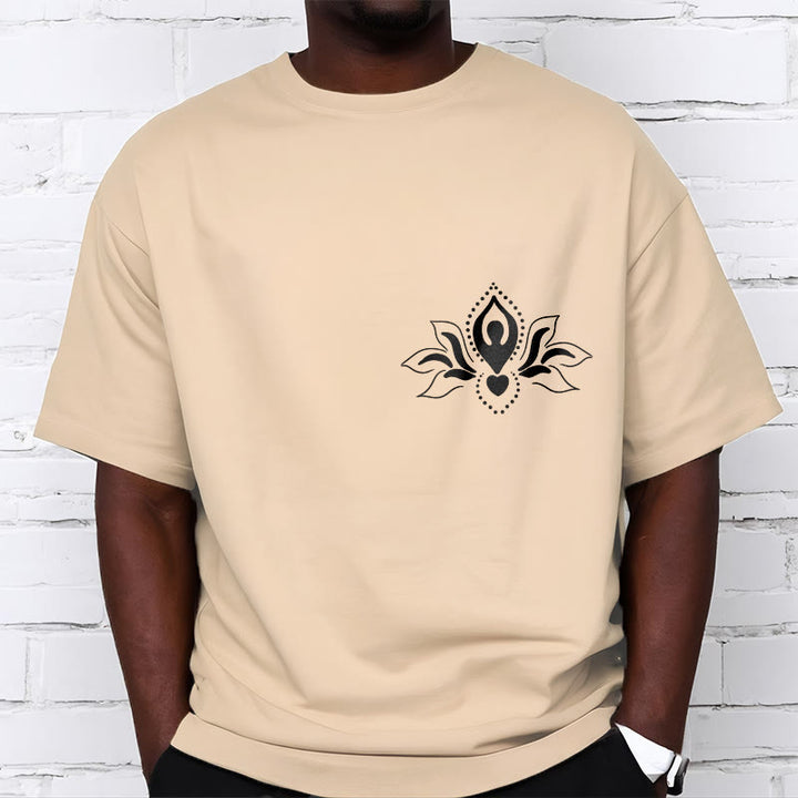 Buddha Stones Lotus Meditation Buddha Pattern Design Tee T-shirt - image 10