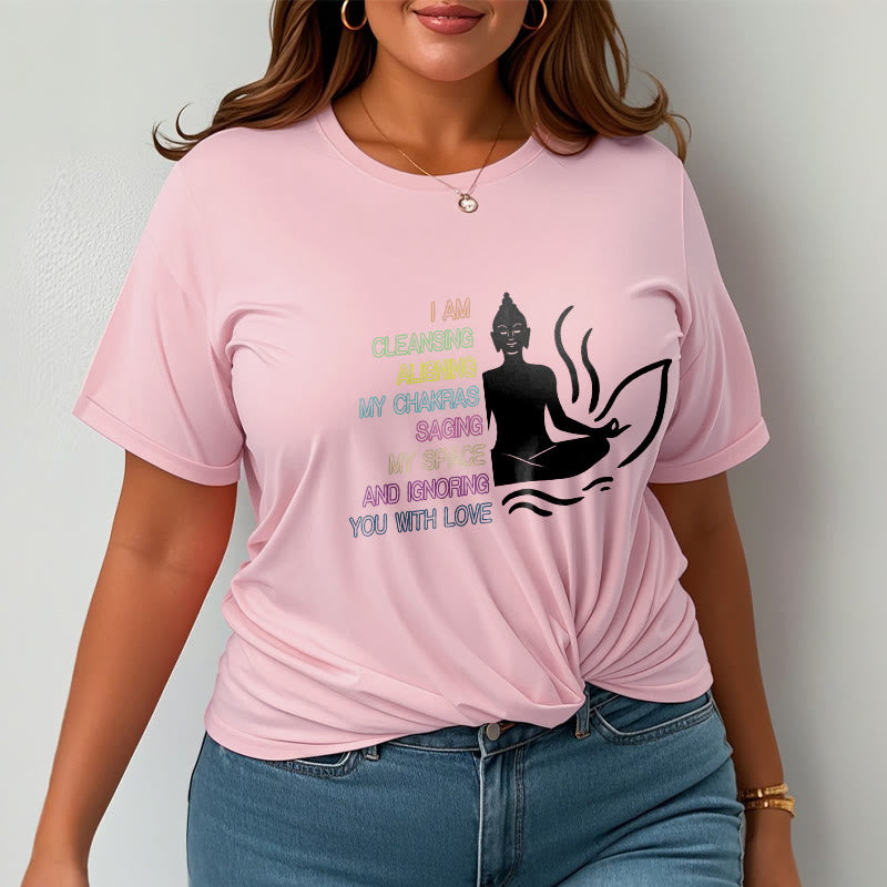 Buddha Stones Buddha Lotus Flower Meditation Design Tee T-shirt - image 14