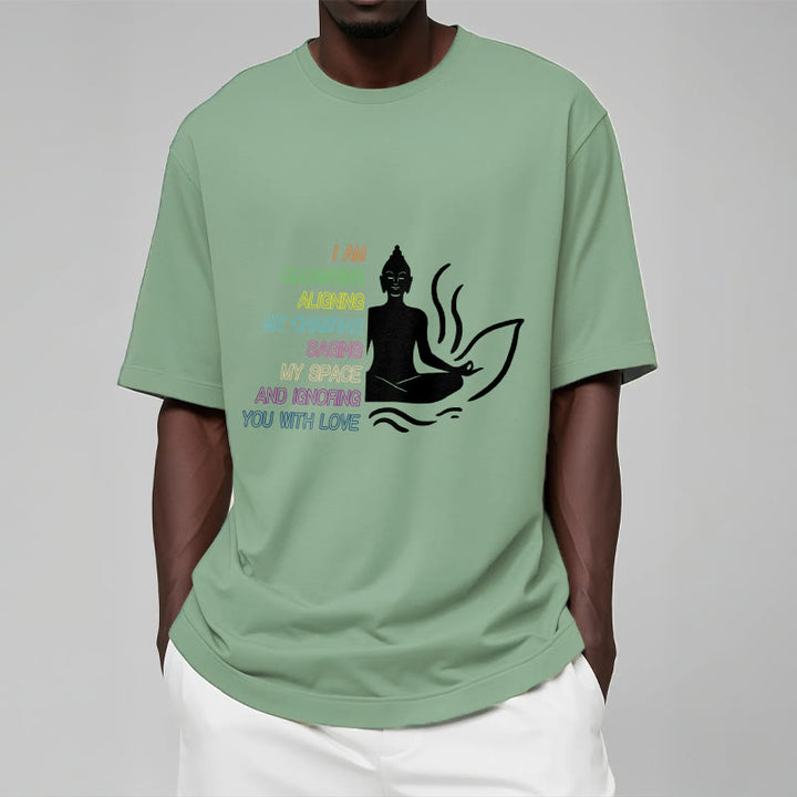 Buddha Stones Buddha Lotus Flower Meditation Design Tee T-shirt - image 16