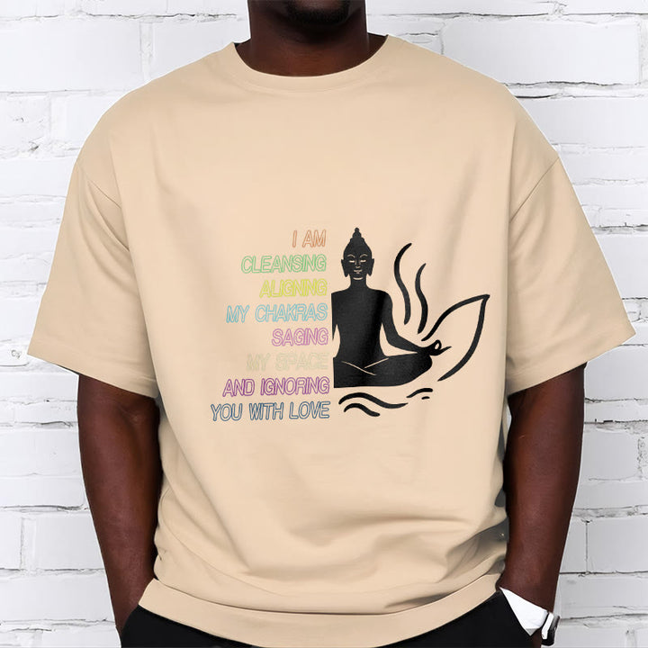 Buddha Stones Buddha Lotus Flower Meditation Design Tee T-shirt - image 10