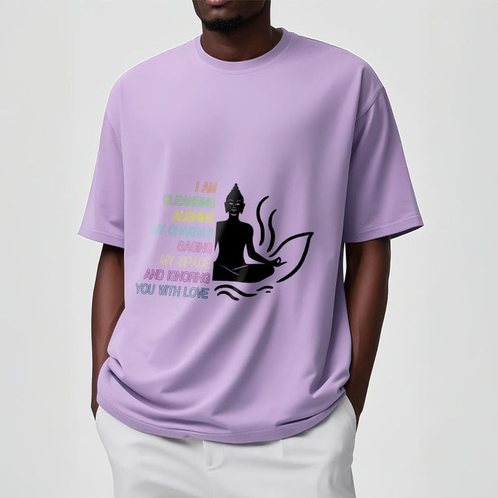 Buddha Stones Buddha Lotus Flower Meditation Design Tee T-shirt - image 18