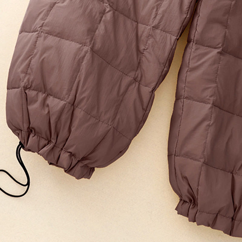 Buddha Stones Winter Drawstring Leg Opening Design Women's Cotton Pants With Pockets - image 14