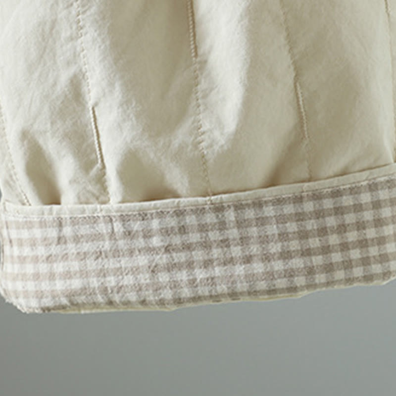 Buddha Stones Winter Plain Women's Harem Cotton Ankle-Length Pants With Pockets - image 17