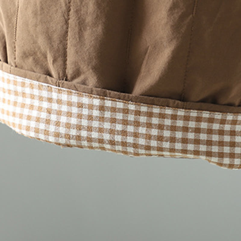 Buddha Stones Winter Plain Women's Harem Cotton Ankle-Length Pants With Pockets - image 23