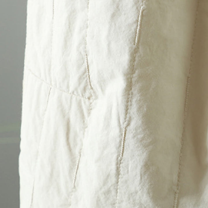 Buddha Stones Winter Plain Women's Harem Cotton Ankle-Length Pants With Pockets - image 16