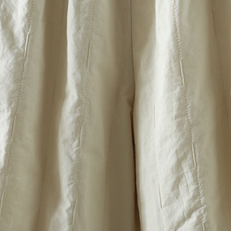 Buddha Stones Winter Plain Women's Harem Cotton Ankle-Length Pants With Pockets - image 15